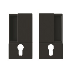 Sliding door handles WAVE PZ Black