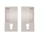 Sliding door handles WAVE PZ Matt Nickel