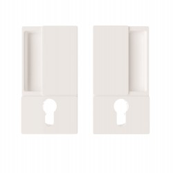 Sliding door handles WAVE PZ White