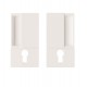 Door handles WAVE PZ White