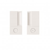 Door handles WAVE WC White