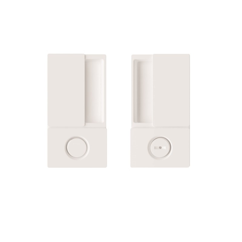 Durvju rokturi WAVE WC White