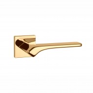 Door handles APRILE Bergenia Q7S Polished Brass