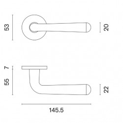 Handle APRILE IRGA R7SE Black