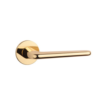 Door handles APRILE Lira R5S Polished Brass