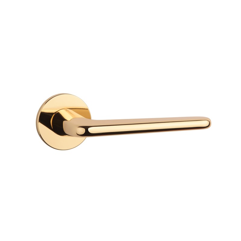 Door handles APRILE Lira R5S Polished Brass