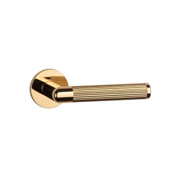 Durvju rokturi APRILE Lobelia R5S Polished Brass
