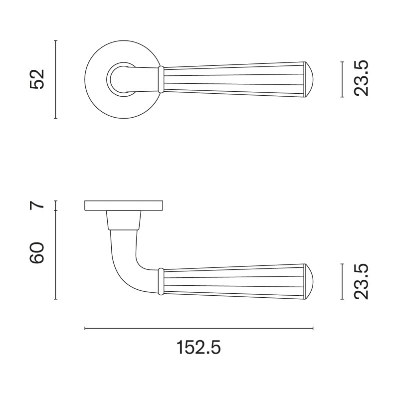 Handle APRILE MARIGOLD R7S White
