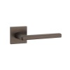 Door Handle  APRILE PYROLA on Square Q SLIM 7 mm Rose