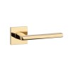 Door Handle  APRILE PYROLA on Square Q SLIM 7 mm Rose