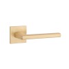 Door Handle  APRILE PYROLA on Square Q SLIM 7 mm Rose