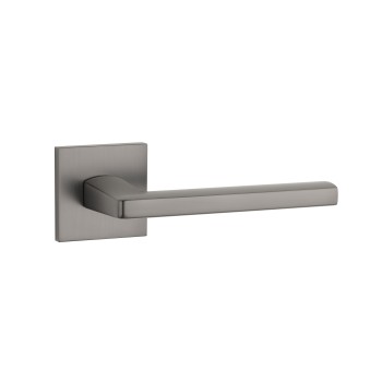 Door Handle  APRILE PYROLA on Square Q SLIM 7 mm Rose