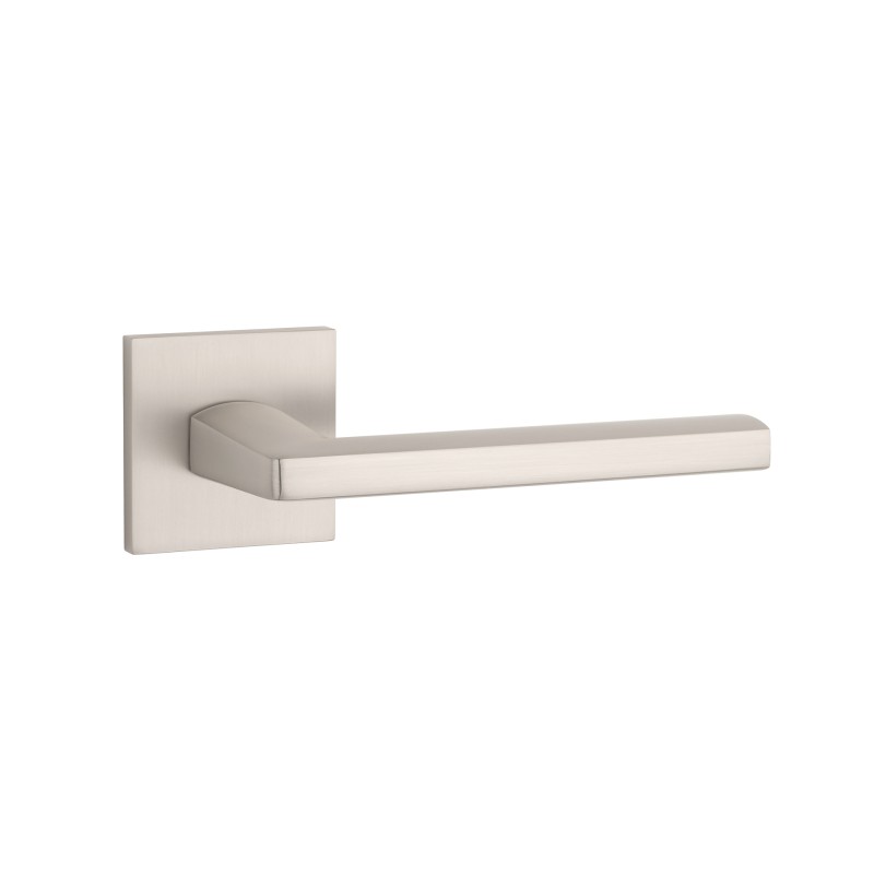 Door Handle  APRILE PYROLA on Square Q SLIM 7 mm Rose