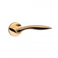 Дверные ручки APRILE Robinia R7S Polished Brass