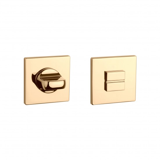 WC knob APRILE A Q5S Polished Brass