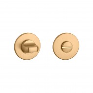 WC knob AS R5S Matt Brass