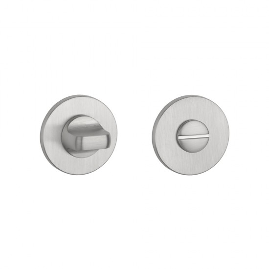 WC knob AS R5S Faceted Chrome