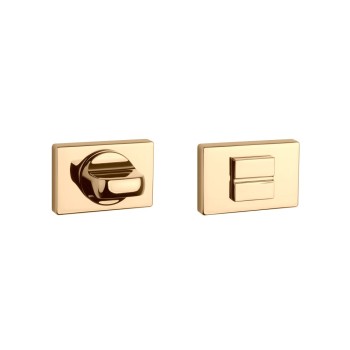WC knob A RT 7S Polished Brass