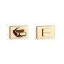 WC knob A RT 7S Polished Brass
