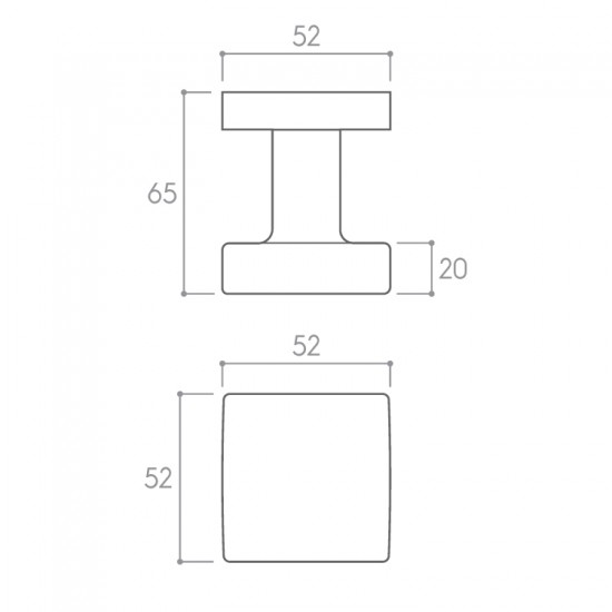 Дверная ручка Corona Aegis Q