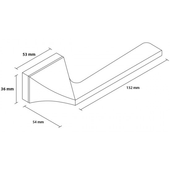 Door handle Corona Impera RT