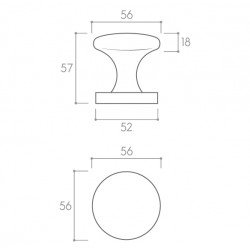 Door handle Corona Orbis R