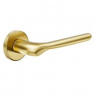 Door handle Dnd Martinelli CHOP Matt Brass