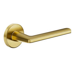 Door handle Dnd Martinelli LUCE R Polished Brass