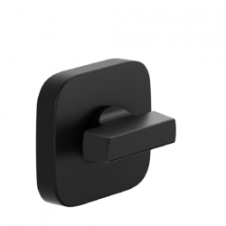 WC knob PS48 Black