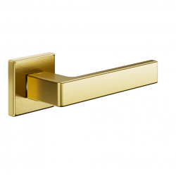 Door handle Dnd Martinelli QUATTRO Q Matt Brass