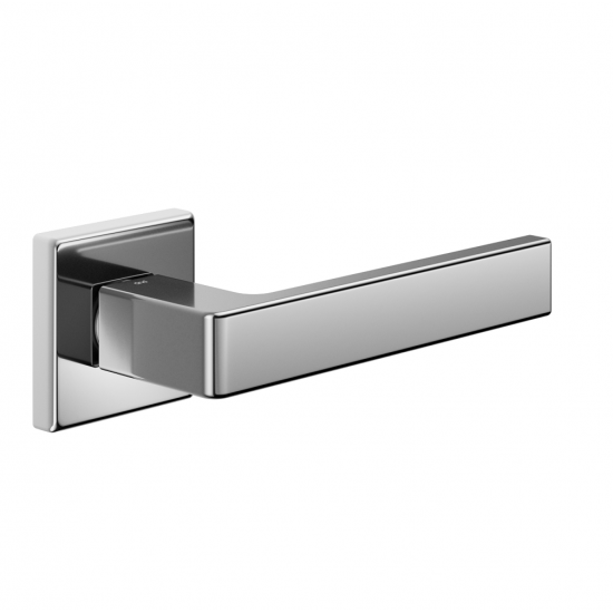 Door handle Dnd Martinelli QUATTRO Q Polished Chrome