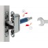 Concealed hinges AGB ECLIPSE 3.2 SELF CLOSE OCS