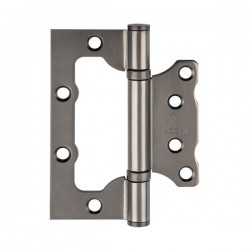 Universal laid-on hinge in the color Graphite (butterfly)