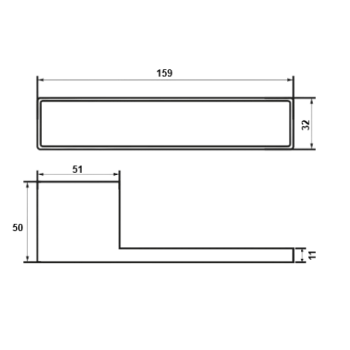 Rokturis GRIFFWELT MINIMO SQ Matt Chrome