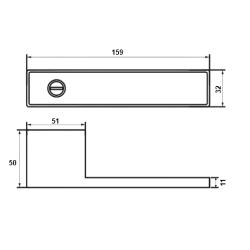 Rokturis GRIFFWELT MINIMO SQ Anthracite