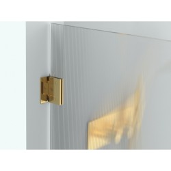 Шарнир JNF IN.05.306 Wall-Glass с тормозом Matt Brass PVD