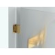 Hinge JNF IN.05.306 Wall-Glass With Brake Matt Brass PVD