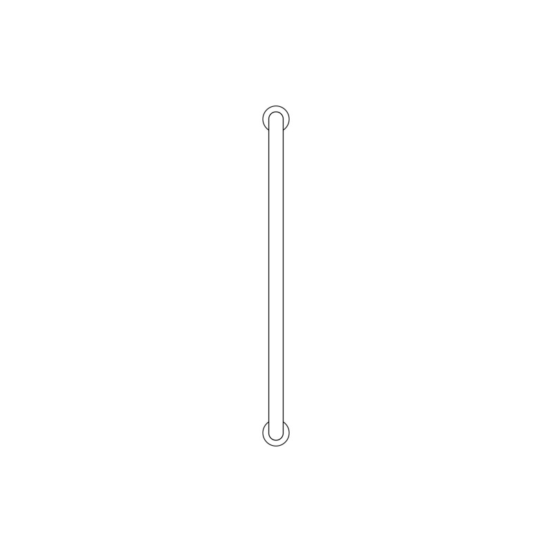 Auxiliary Handle IN.12.025 Stainless Steel 400 mm