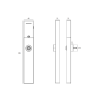 Smart Handle CITY IN.27.500 Stainless Steel