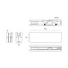 Bottom Bracket JNF IN.81.110.4 Stainless steel