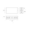 Corner Holder JNF IN.81.114 Stainless steel