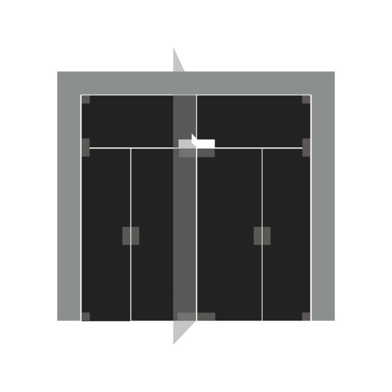 Augšējais kronšteins JNF IN.81.126 Stainless steel