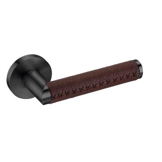 Door handles JNF IN.00.452.B Leather