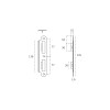 Passage Control SKY IN.20.602 + Handle With 10 Year Warranty