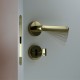 Magnetic BB lock with soft closing handle KM 001 A Polished Bronze