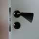 Magnetic lock with soft closing handle KM 003 A Black