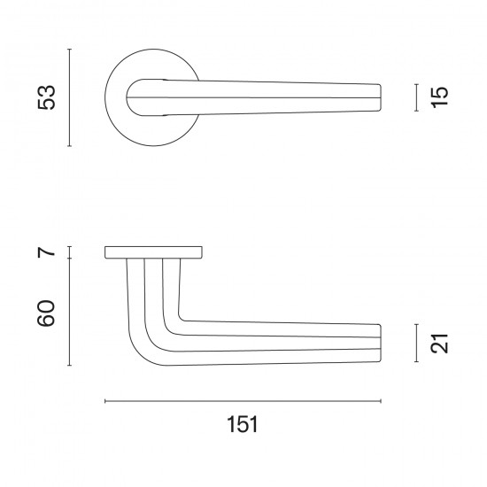 Window handle APRILE FUNKIA R