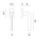 Window handle APRILE Oleandro R