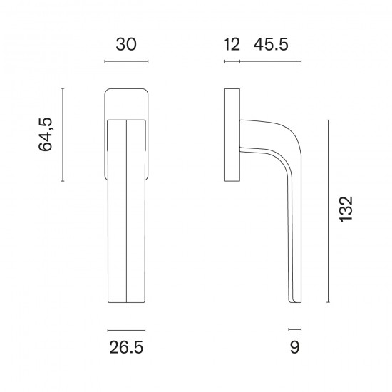 Window handle STILE Jena