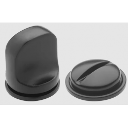 WC knob MORELLI LUX-WC-RM Black